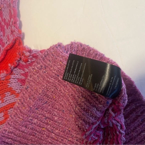 Urban Outfitters Sweater Crew Neck Cropped Small New With Tags Mystic Pink - Picture 11 of 13